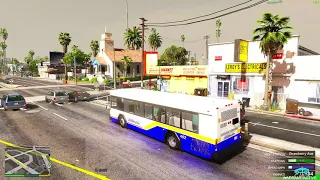 GTA 5  Franklin Almost Got Fired/Arrested As a Bus Driver