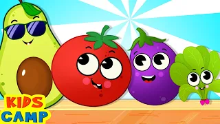 Ten Little Veggies Song + More Nursery Rhymes & Kids Songs by  @kidscamp