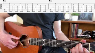 Street Spirit (Fade Out) - Radiohead Guitar Fingerstyle Lesson with TAB ON SCREEN