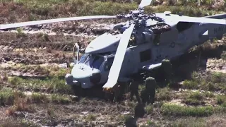 NAS Jax-based helicopter makes emergency landing in Volusia County