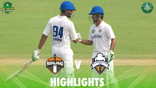 Full Highlights | Faisalabad vs Karachi Whites | Day 1 | Final | #QeAT 2023/24 | PCB | M1U1A