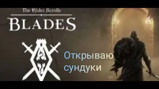 The Elder Scrolls: Blades открываю 30 сундуков