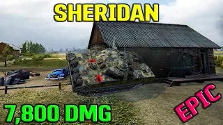 World Of Tanks | XM551 Sheridan - 7800 Damage - 8 Kills