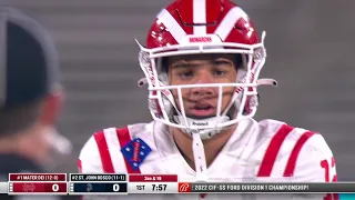 Steve Quis Play-by-Play #1 Mater Dei vs. #2 St. John Bosco for Div 1 Title at Rose Bowl (First Half)