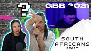Your favorite SOUTH AFRICANS react - Heartzel | GBB 2021 Solo Wildcard