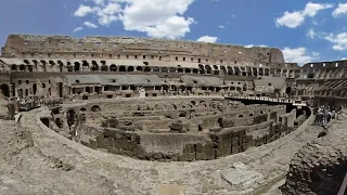 The Colosseum Rome Italy 360° VR Virtual Reality Tour Video in Ultra HD 4k