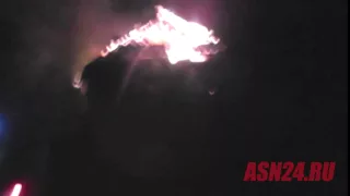 Ночной пожар в Архаре