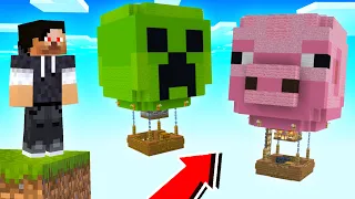 Minecraft, De Csak LÉGGÖMBÖK Vannak A VILÁGBAN 🎈