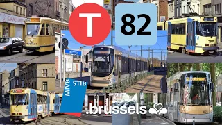 LIGNE : Tram 82 De La STIB