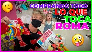 24HS COMPRANDO TODO LO QUE TOCA MI HIJA ROMA