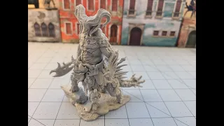 Bestiarum Miniatures: Gorm, the giant demon Armanite Champion!