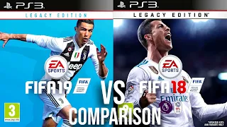 FIFA 19 Vs FIFA 18 PS3