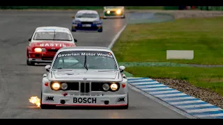 BMW 3.5 CSL Onboard, Flames & Sounds