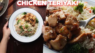 Easy Teriyaki Chicken With Fried Rice Recipe