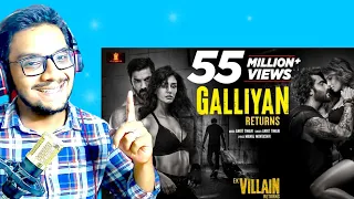 GALLIYAN RETURNS Song REACTION!! : Ek Villain Returns | John Abraham, Disha Patani, Arjun K, Tara S
