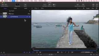 How To Retime A Clip In Apple Motion 5.3