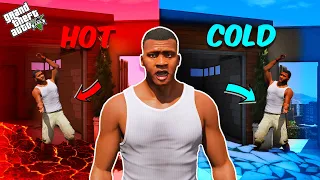 GTA 5 !! SHINCHAN & FRANKLIN SURVIVE IN EXTREME HOT AND COLD CONDITIONS IN GTA 5