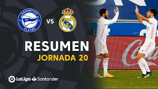 Resumen de Deportivo Alavés vs Real Madrid (1-4)