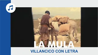 La mula (Qué suerte tengo) - Xmas Carol from Carmen Martorell with lyrics