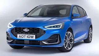 NEW Ford Focus ST-Line Facelift 2022 | First Look, Driving and Dynamic Pixel LED headlights