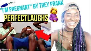 "I'M PREGNANT" BY TREY PRANK ON AR'MON!! (EXTREME) REACTION !!! | LACY'S FILES