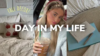 PRODUCTIVE DAY IN MY LIFE: fall decor shopping, target haul, working out, journaling & more!