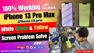 iPhone 13 Pro Max White Screen After Update 2023 | How To Fix iPhone 13 Pro Max White Screen Problem