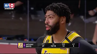 Anthony Davis Reacts To Taking 3-1 Series Lead, Shouts Out Rookie Talen Horton-Tucker