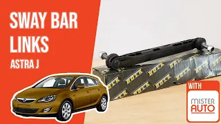 How to replace the sway bar links Astra J / mk6 🚗