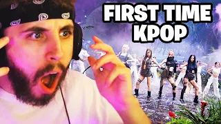 FIRST TIME REACTING TO KPOP!! | BLACKPINK, BTS, Stray Kids !!!