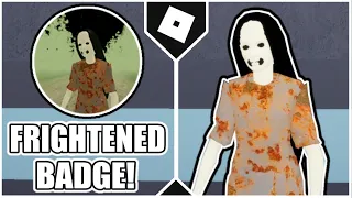 How to get "FRIGHTENED" BADGE + LISA MORPH in ACCURATE PIGGY ROLEPLAY! [ROBLOX]