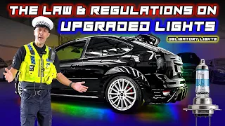 THE LAW AND REGULATIONS ON UPGRADED LIGHTS - HID's, LEDs, Tinted lights, Underglow, DRL's and more!