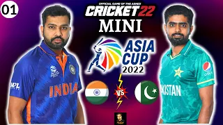 India vs Pakistan Mini Asia Cup 2022 First Match - Cricket 22 - RtxVivek