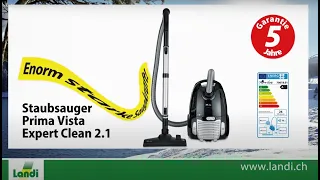 Staubsauger Expert Clean 2.1. Landi. Schweiz.