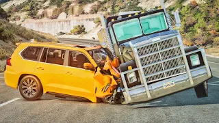 محاكي الحوادث - حوادث سرعة🔥3# speed crashes Beamng Drive