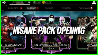 Mortal Kombat Mobile | Elite Netherrealm Elder God Pack Opening
