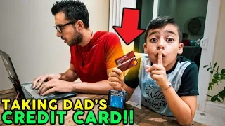 8 YEAR OLD SON TAKES HIS DAD'S CREDIT CARD **BUYS iMAC** | The Royalty Family