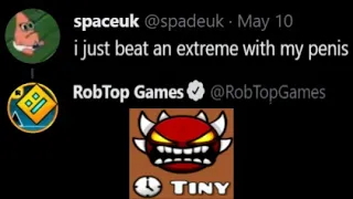 RobTop being a SAVAGE for 12 minutes