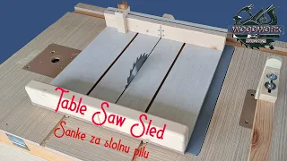 How To Make Table Saw Sled
