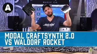 Modal Craftsynth 2.0 vs Waldorf Rocket - Battle of the Mini Synths!