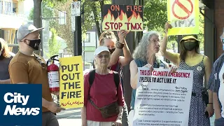 Protesters call for cancellation of Trans Mountain pipeline