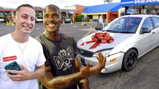 Surprising Complete Stranger With a Car!