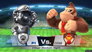 Mario Sports Superstars - Metal Mario/Luigi Vs. Donkey Kong/Mario