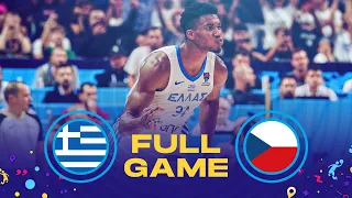 Greece v Czech Republic | Full Basketball Game | FIBA EuroBasket 2022