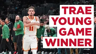 Trae Young Game-Winning 3-Pointer in Game 5 at Boston