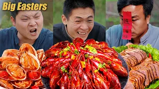 So Many Big Shrimps!🦐| TikTok Video|Eating Spicy Food and Funny Pranks|Funny Mukbang