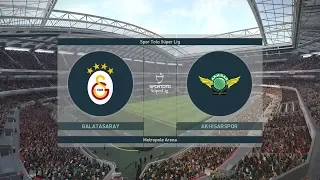 PES 2019 | Galatasaray vs Akhisarspor - Turkey Super Cup | 07 August 2019 | Full Gameplay (HD)