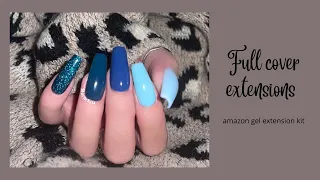 $20 Full cover nail extensions by Beetles REVIEWED + dip powder over extensions