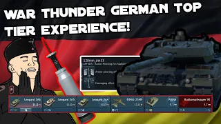 War Thunder German Top Tier Experience