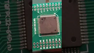 64 Pin QFP Package SMD soldering | Sodlering Hacks